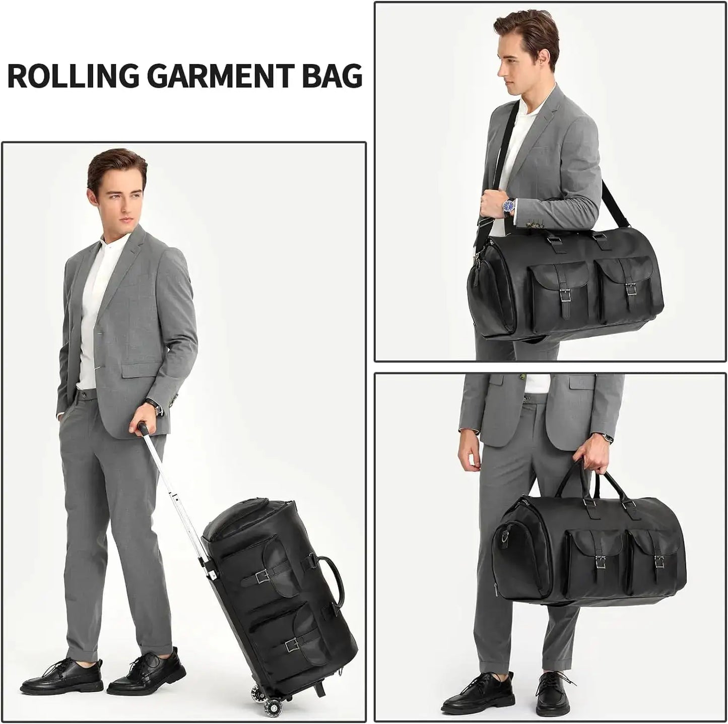 Bolso plegable masculino