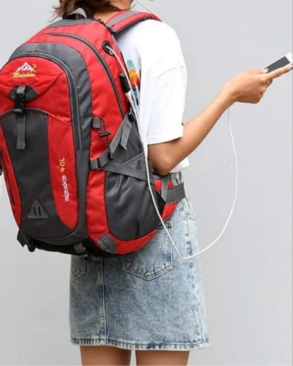 Mochila impermeable para camping