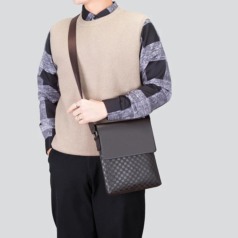 Bolso de hombro para hombre