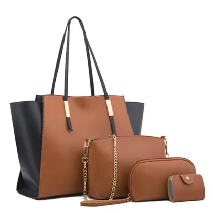 Conjunto de 4 bolsos de cuero