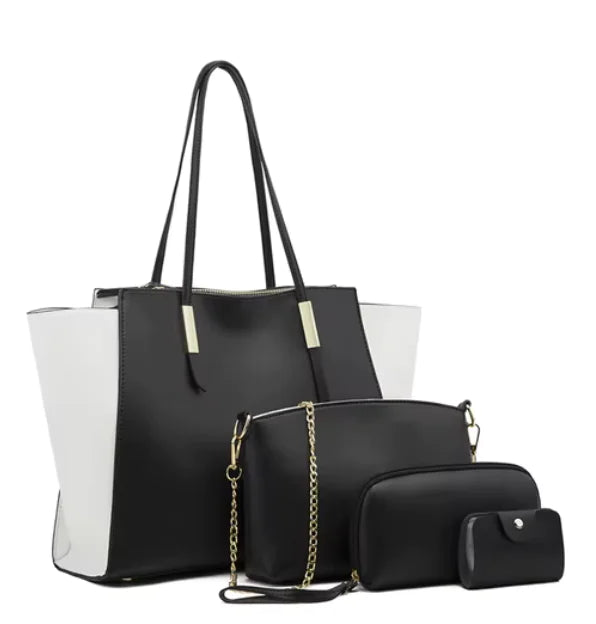 Conjunto de 4 bolsos de cuero